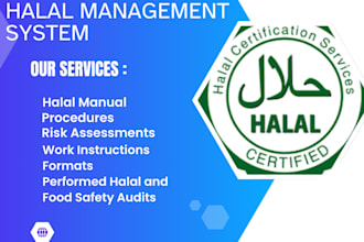 provide halal and food safety consultation, documentation and certification