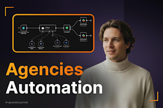 build white label n8n marketing automation workflows for agencies
