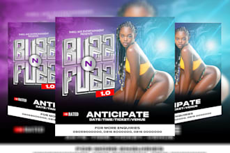 do pro party flyer, birthday, event, club flyer design
