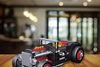 3d car lego train cargo truck xml partlist manual instruction io source file