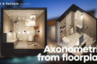 create 3d exploded or axonometric view for your product or mattress