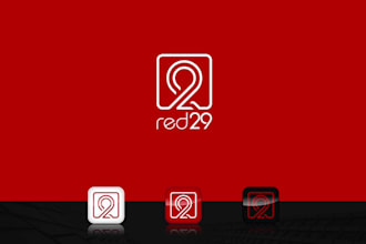design a modern cybersecurity, tech, and app logo