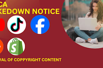 dmca take down notice for infringing content