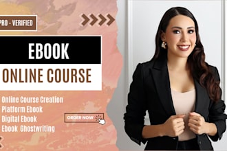 ghostwrite ebook online course content, website course creation, digital ebook