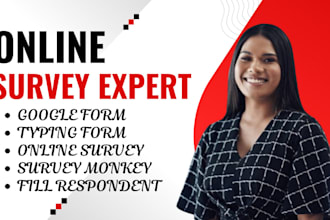 conduct real 400 respondent  targeted audience to fill online survey