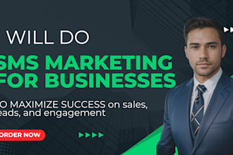bulk SMS marketing text message ecommerce real estate klaviyo ghl twilio US UK