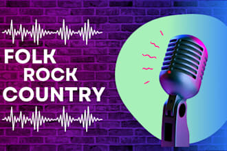 produce folk pop rock song country songs as your female singer