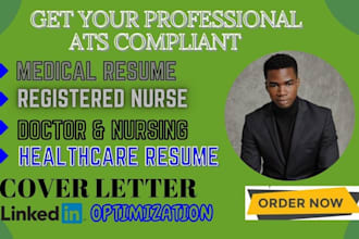 write medical resume, healthcare resume, nursing resume, pharmacy resume