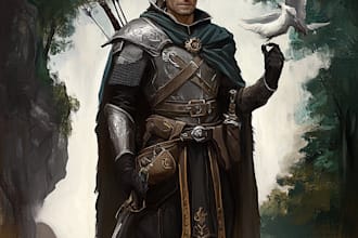 make dnd character art and dnd character art