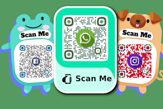 design professional  qr code for your app website or any link