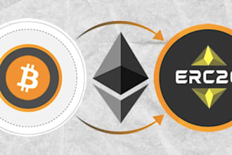 create blockchain crypto coin, crypto wallet app, smart contract,trc erc20 token