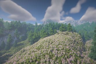 design a realistic minecraft map for you