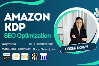 do amazon KDP SEO optimization keyword research KDP book description kindle book