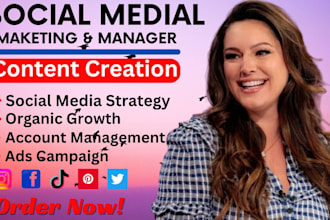 social media marketing manager content creator instagram and linkedin marketing