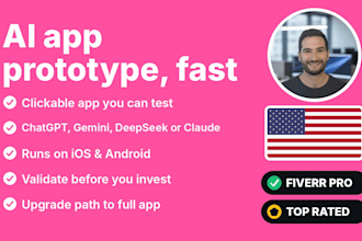 build an ai app prototype with chatgpt, gemini, deepseek or claude in flutter
