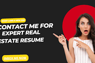 craft  a real estate resume, real estate broker, linkedin optimization and CV