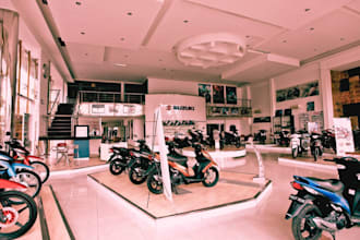 create realistic 3d showrooms to showcase your automobiles, fashion product