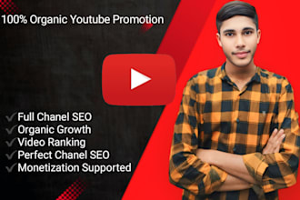do super fast and organic youtube video promotion