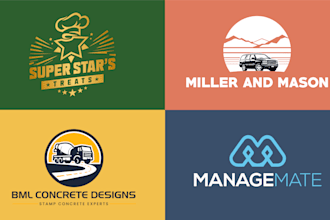 create modern logo design that makes your brand stand out