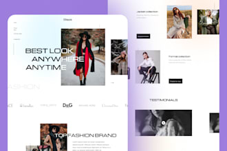 design landing page with figma