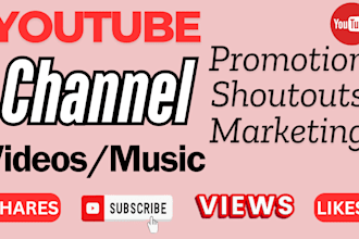do youtube shoutout channel promotion you tube marketing to promote more subs