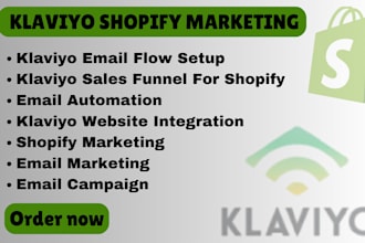 mailchimp klaviyo shopify ecommerce email marketing sales funnel flows