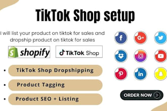 tiktok shop, tiktok dropshipping, tiktok ads and boost shopigy sales