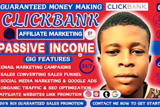 setup money making clickbank, affiliate marketing link promotion sales funnel