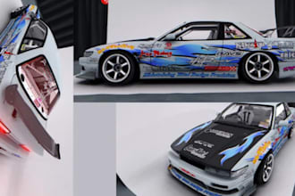 build custom cars, custom mod,beamng peds and liveries for fivem and gta5 server