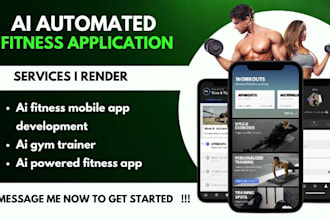 do ai fitness and health app workout wellness gym trainer saas tracking webapp