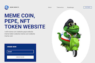build crypto presale, meme token website, smart contract development wallet