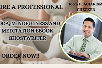 create a yoga, mindfulness and meditation ebook