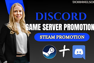 do discord server promotion for steam game wishlist steam game discord promotion