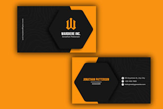 design business card, letterhead and stationery design