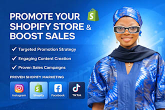 run high converting shopify marketing campaign for sales growth