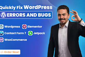 fix wordpress errror, wordpress bug fix quickly