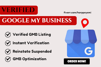 do verified google my business listing gmb optimization instant verification