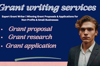 do grant research write a business plan, grant application for funding