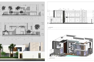 do autocad architectural construction drawings revit exterior design interior