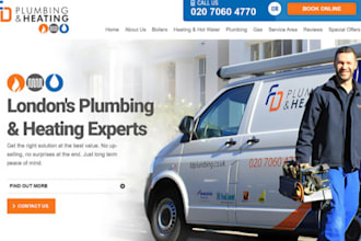 design handyman website design plumber website roofing remodeling cleaning web