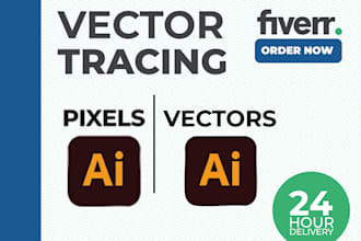 do vector tracing, vectorize image, and image to vector
