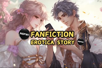 nsfw fanfiction romance ghostwriter kinky lgbt story erotica anime erotic story