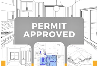 pe stamp, review,sign,seal architectural,mep, hvac,adu plans for USA city permit