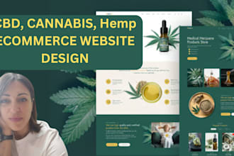 do cbd website design, cannabis website, hemp website, thca thc, cigarettes site