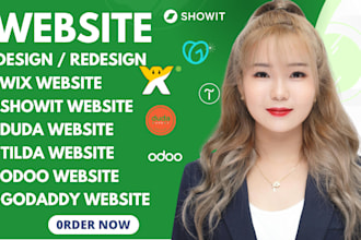 build showit website redesign wix duda business website wix ecommerce store seo