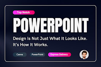 design, redesign modern powerpoint presentations and pitch deck