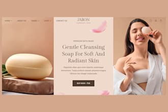 design skincare shopify store beauty products store cosmetics dropshipping