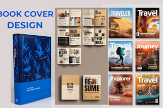 design book cover, ebook cover design, amazon cover and kindle paperback design