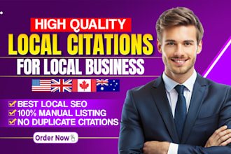 do SEO local citations manually for local business