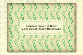 design seamless repeated pattern for your project
